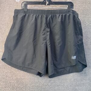 New Balance Running Shorts Mens 2XL Black Lightweight Athletic Activewear